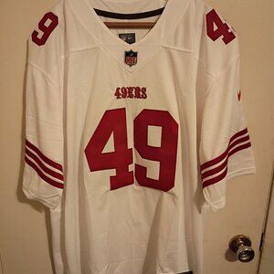 San Francisco 49ers #49 Faithful Nike Jersey Mens XXL